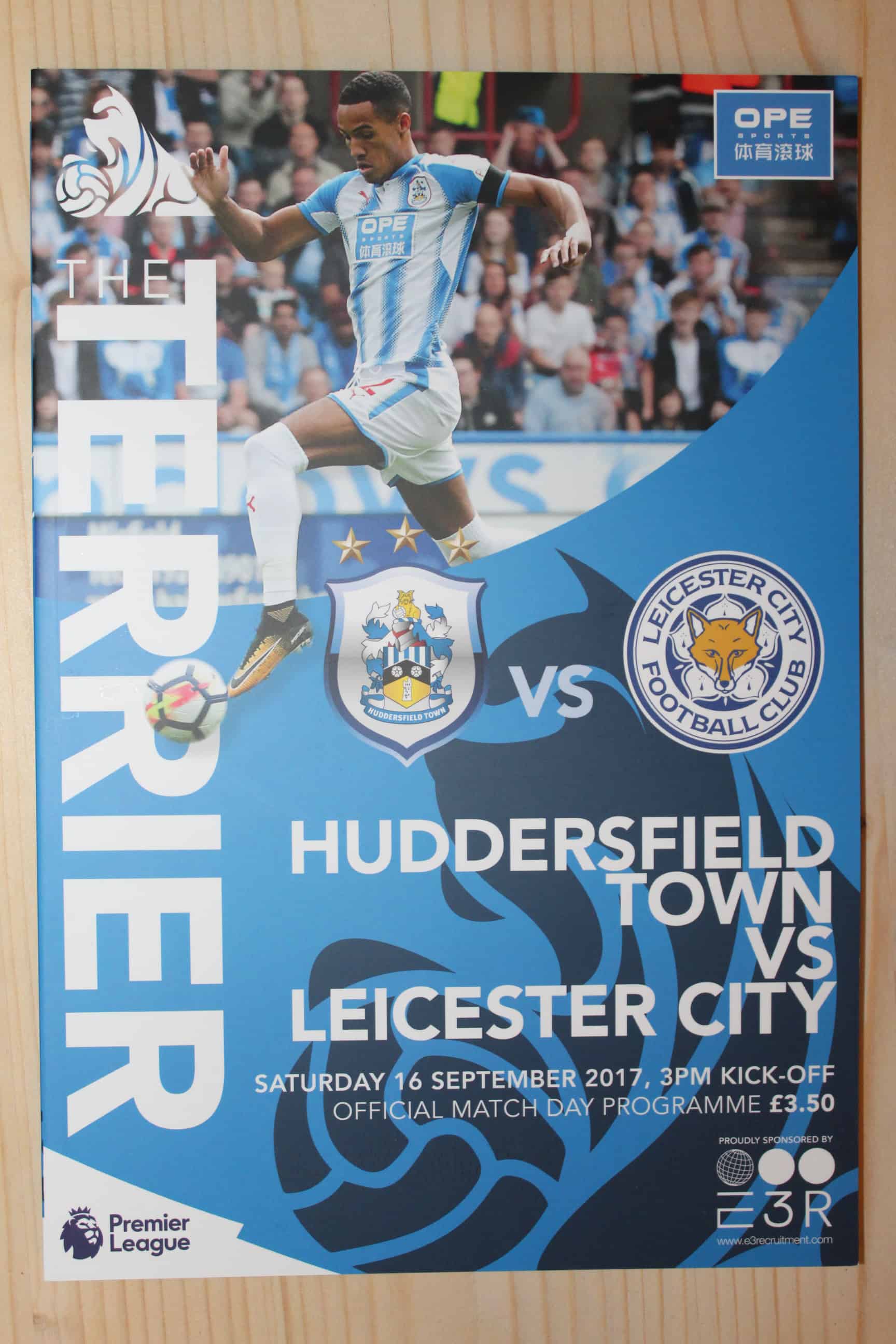 Huddersfield Town FC v Leicester City FC